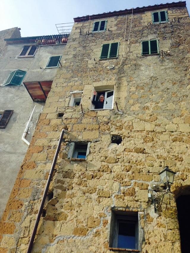 Casa Zona Medievale Pitigliano Leilighet Eksteriør bilde